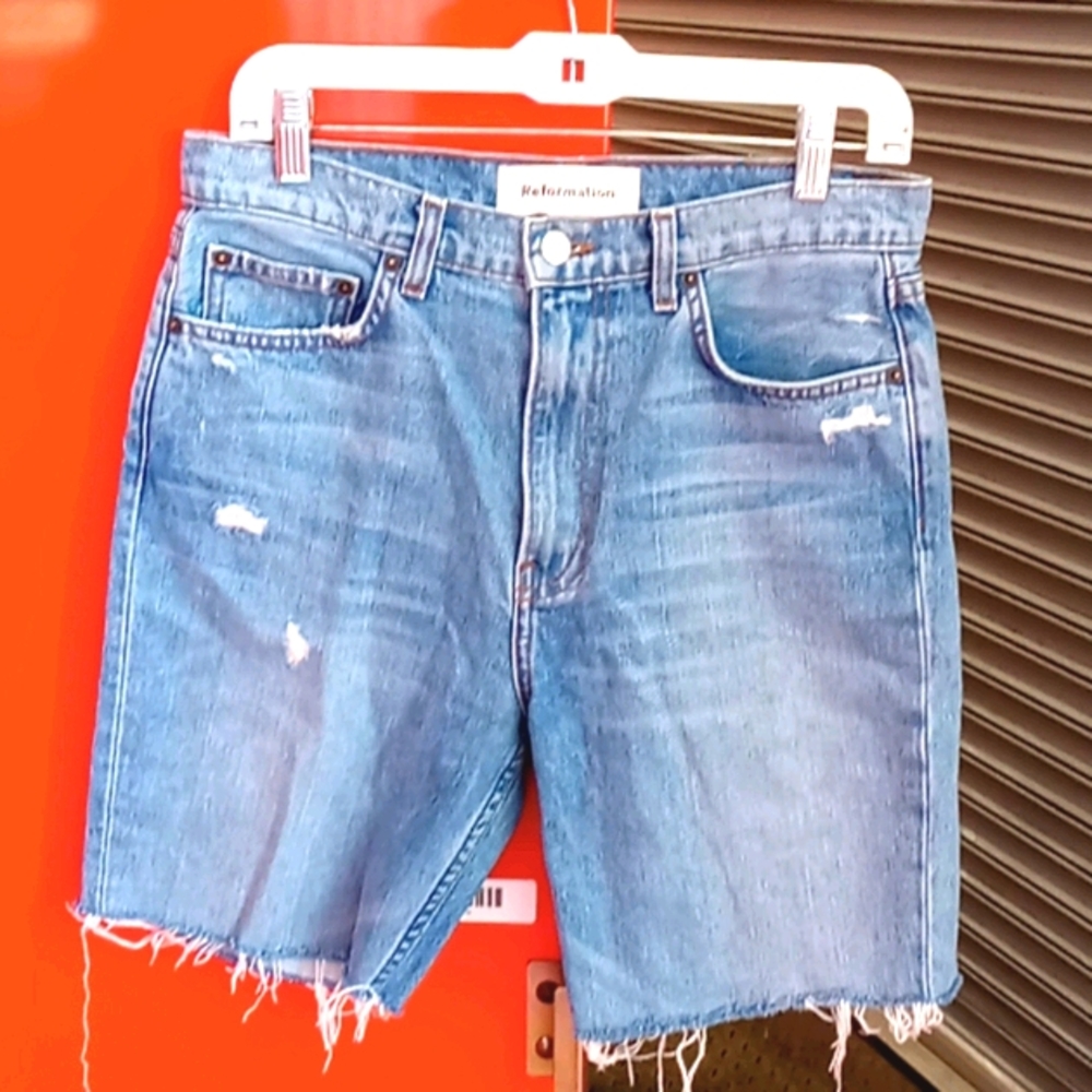 Reformation jeans shorts sz 29